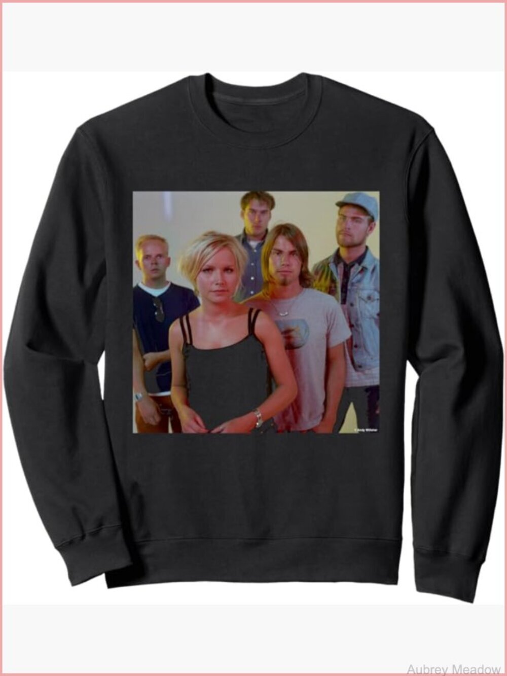 The Cardigans Rock Band Portrait Sweatshirt